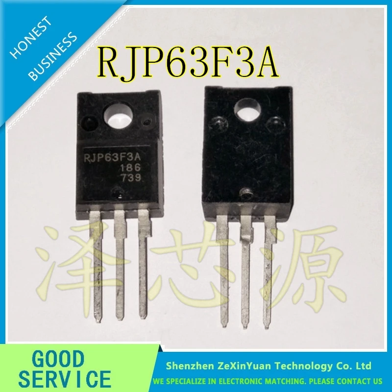 

10PCS/LOT RJP63F3A RJP63F3 TO-220F SPECIAL TRANSISTOR FOR LIQUID CRYSTAL PLASMA