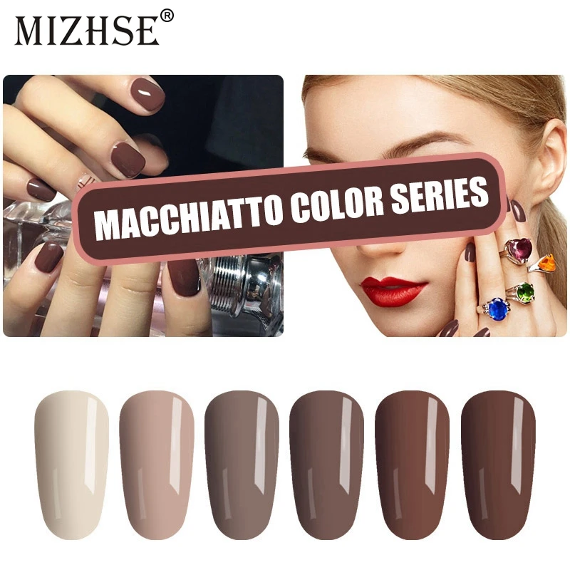 MIZHSE УФ-гель для ногтей Esmaltes Semipermanentes UV светодиодный Resina УФ-гель набор для гелевых лаков поделка, салон красоты лучшие продажи лак для ногтей