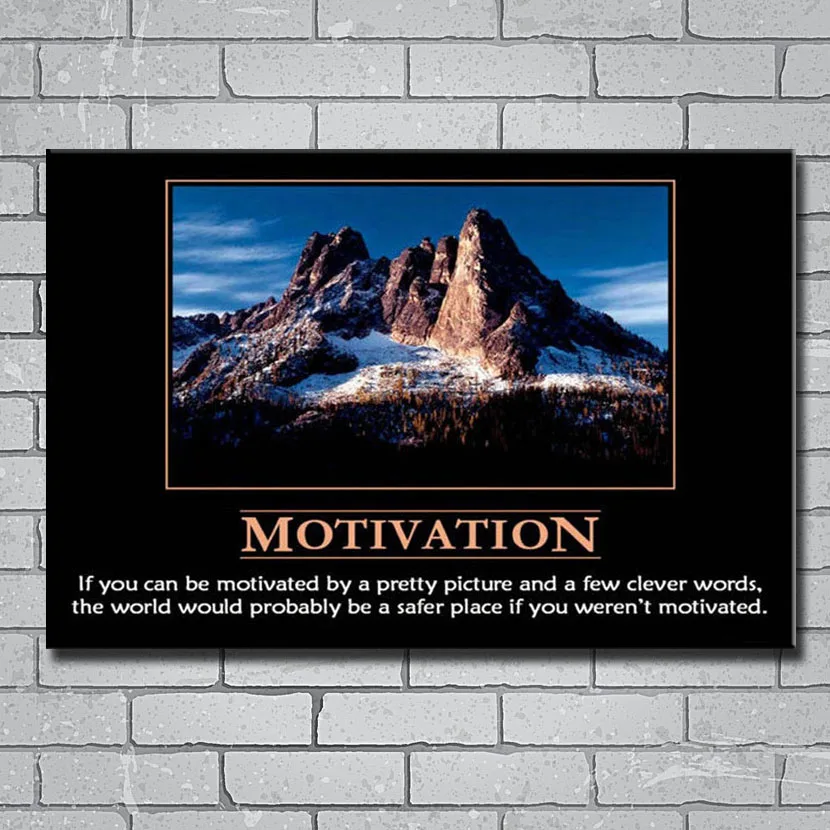 Y081 MOTIVATION Inspirational Quotes 14x21 24x36 27x40 Inch Art Silk