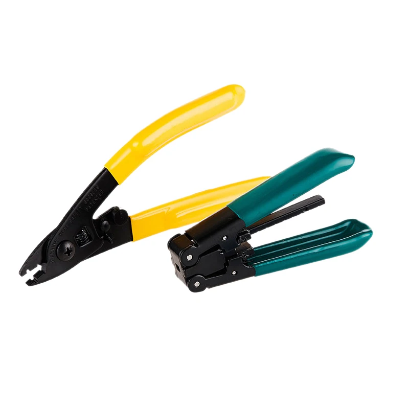 

2 In 1 Ftth Splice Fiber Optic Tool Kits Cfs-2 Fiber Optic Stripper+Cp-Fb01 Cable Sheath Stripper