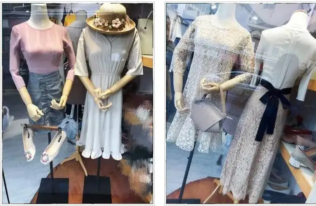 

Wedding dress mannequin bust iron base metal shop window display rack
