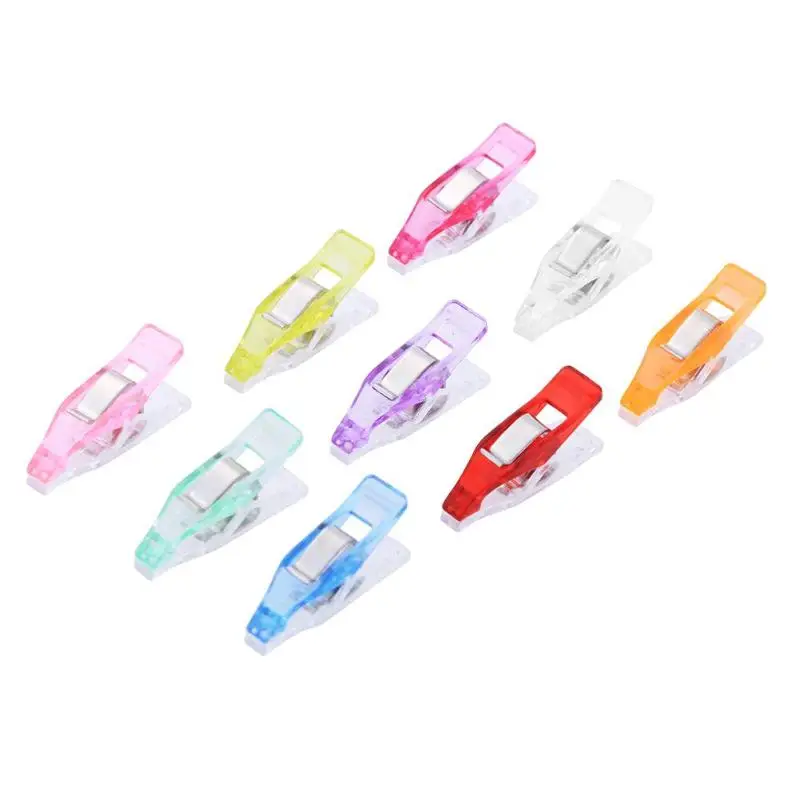 

20pcs High quality Multicolor Axe Plastic Clip Replace Pin for Student Office Patchwork Sewing DIY colorful sewing accessories