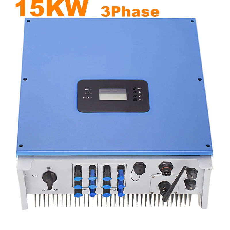 Inverter Solare Grid Tie 1600W - MPPT, Onda Sinusoidale, Per Pannelli Solari 12V/24V, Uscita AC 180-280V