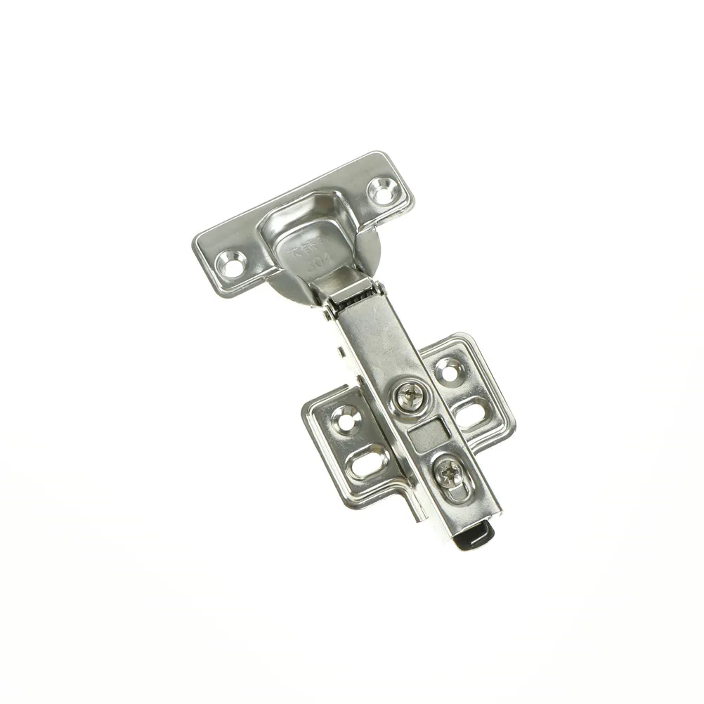 1PC Soft Close Full Overlay Hydraulic Hinges Cabinet 35mm Kitchen Door Hinge Cup Half Overlay Insert Embed Hinges