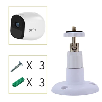 

2019 Hot Sale for Arlo IP Mini Camera Stand Bracket ABS 360 Degree Rotating Camera Wall Mount Bracket for Indoor Outdoor LCC77