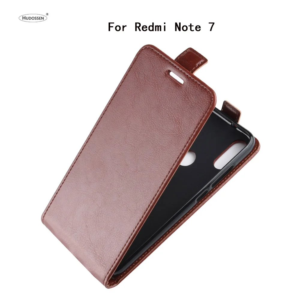 

HUDOSSEN For Xiaomi Redmi Note 7 Case Luxury Flip PU Leather Silicone Phone Back Cover For Redmi Note 7 Accessories Capa