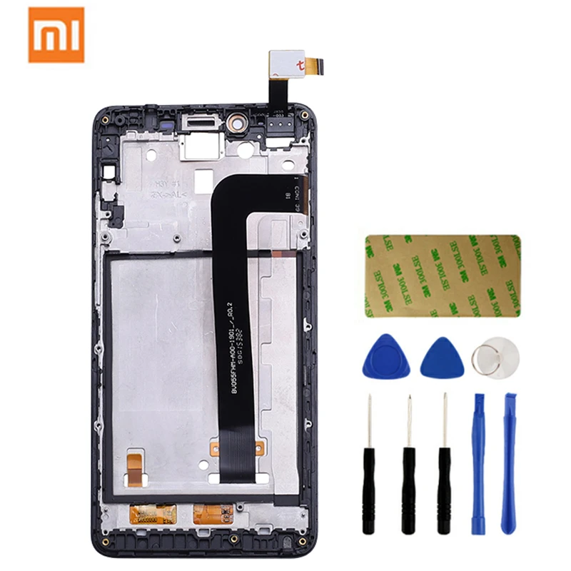

Original AAAA+ For Xiaomi Redmi Note 2 Lcd Screen Display Touch Screen Digitizer Assembly Replacement Parts Redmi Note2 Lcds