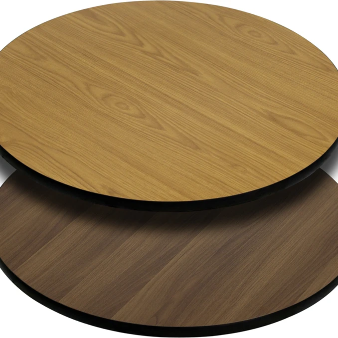 

Flash Furniture 24'' Round Table Top with Natural or Walnut Reversible Laminate Top [863-XU-RD-24-WNT-GG]