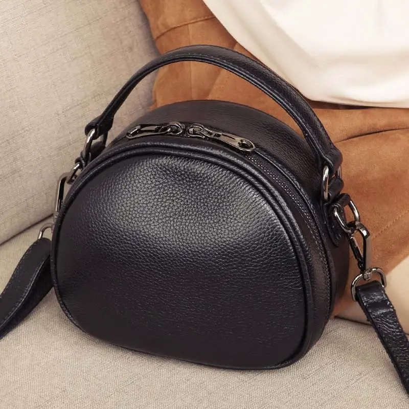 Fashion Genuine Leather Bag Women Crossbody Bags Small Ladies Shoulder Bag Luxury Messenger Bags Female Handbag Party Tote Purse