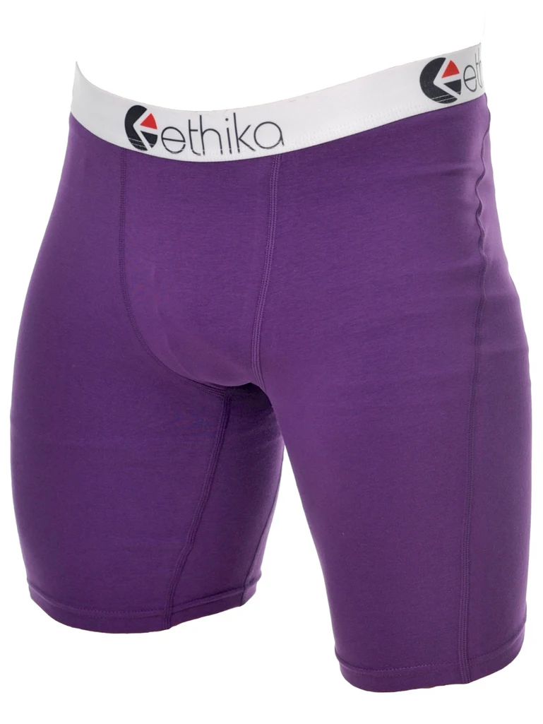 Ethika Men's Underwear Cotton Spandex Long Leg Boxerlong leg boxer
