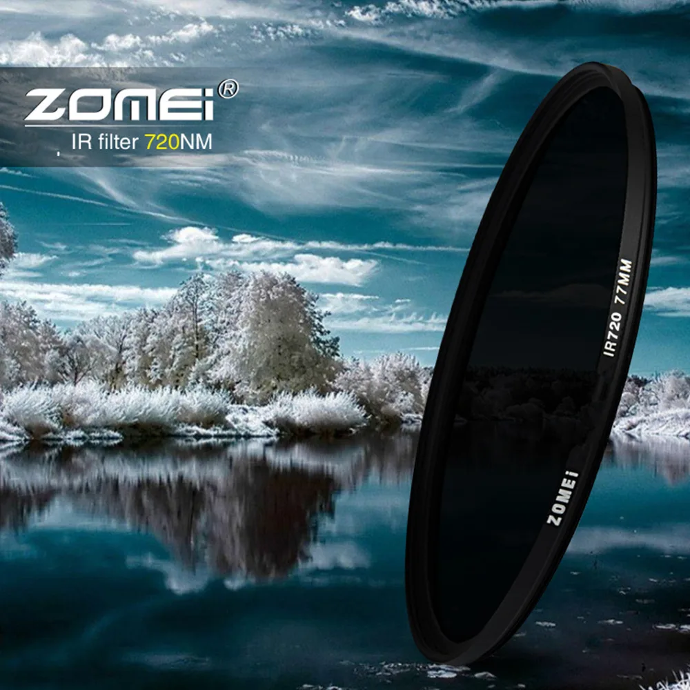Zomei Infrared filter 680nm 720nm 760nm 850nm 950nm IR filter 67mm 49mm