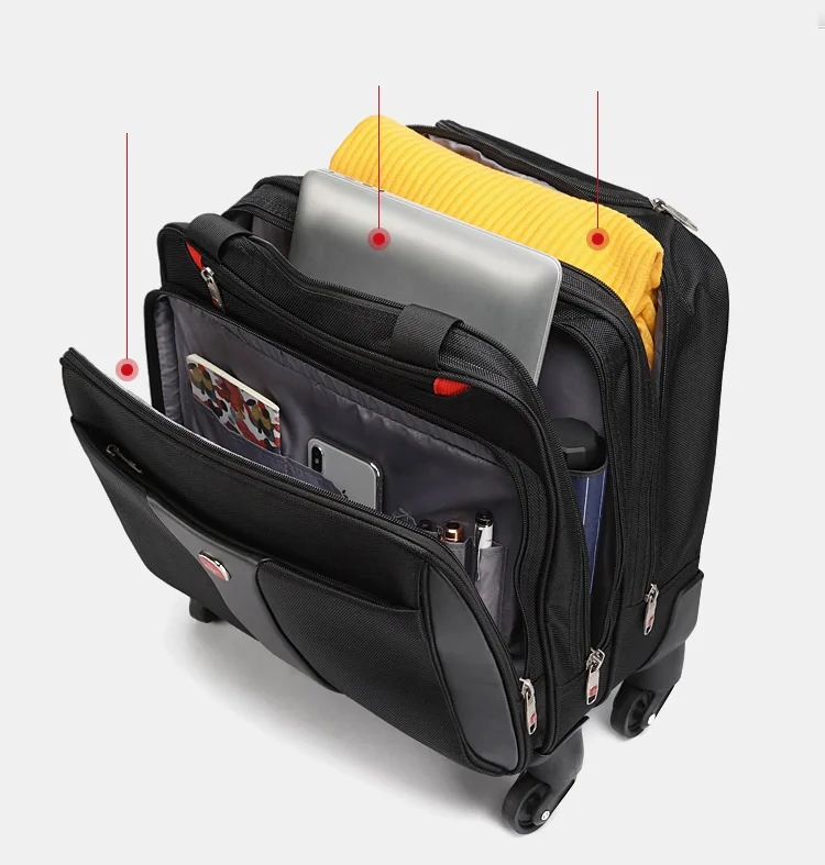 rolling luggage bag