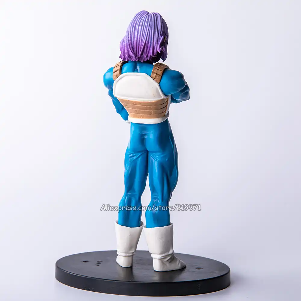 18cm Dragonball Z Long Hair Trunks Future Trunks With Battle Suit