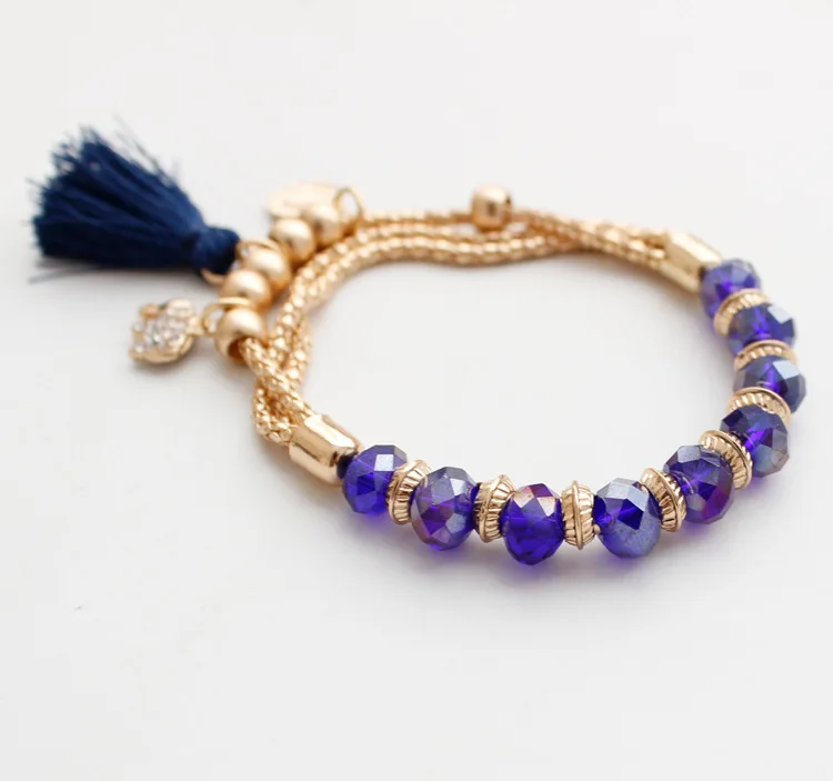 Корейский модные аксессуары производители оптовая продажа Новый Стекло Jewels