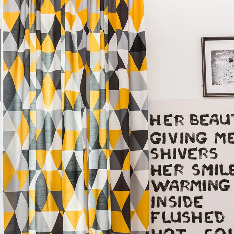 Роскошные шторы для спальни Скандинавская ткань занавески гостиной