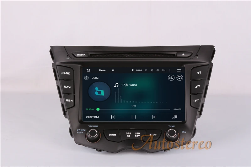 Android 9 4GB ram автомобильный dvd-плеер Automedia для HYUNDAI Veloster 2011- gps навигация Мультимедиа Радио магнитофон головное устройство