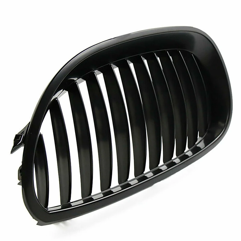 Передний капот почек решетка для 2003-2010 E60 E61 525I 525Xi 528I 528Xi 530I 530Xi 535I 550I 535Xi 545I(ярко-черный, почек, Gri