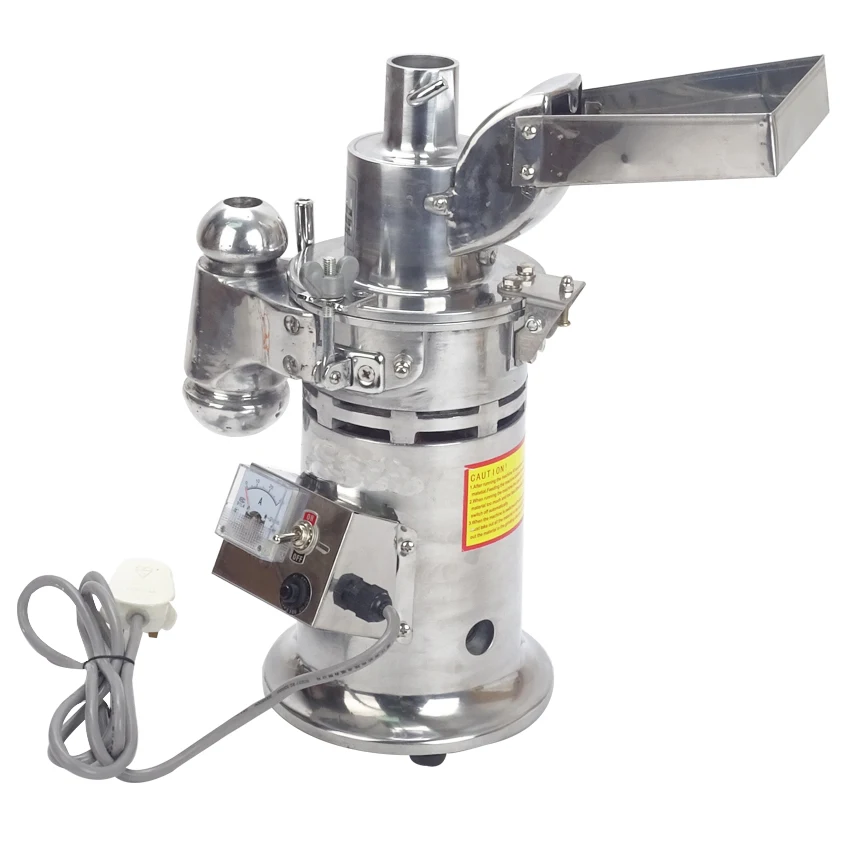 

DF-15 Grinder Automatic Hammer Continuous Mill Herb Grinder mincers Capacity 1-15kg/h Rotate Spend 20000r/min Pulverizer Mlling