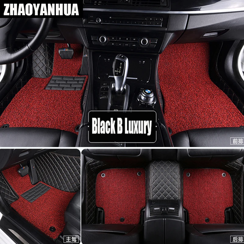 Custom make car floor mats for Mercedes Benz M ML GLE class W164 W166