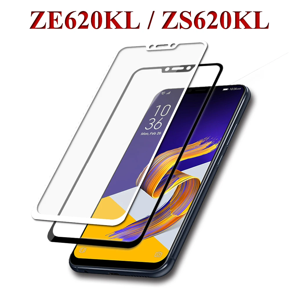 Закаленное стекло ZE620KL для ASUS Zenfone 5 защитная пленка экрана 5Z ZS620KL 2.5D с