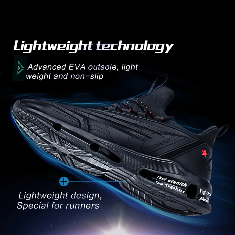 Tanie ONEMIX 2020 buty do biegania mężczyźni Sneakers technologii stylu skórzane amortyzacja lekkie mody sportowe buty do biegania