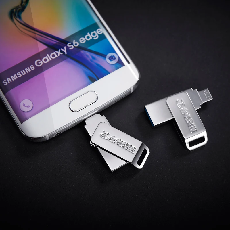 Высокая скорость Teclast двойной разъем OTG USB флэш накопитель для телефона Android