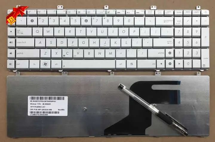 Клавиатура XLY для ноутбука asus N55 N55S N75S N55SF N55SL N75SL | Компьютеры и офис