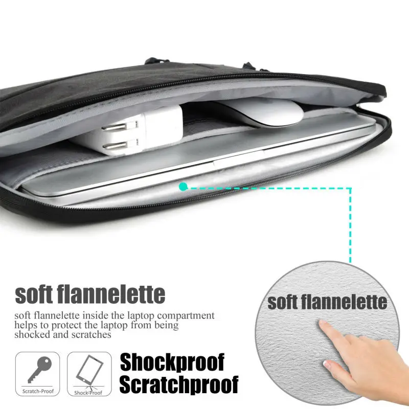 Gearmax Laptop Bag Case for MacBook Air Pro 11 12 13.3 15.4 Waterproof Notebook Bag for Xiaomi Pro 15.6 Inch Laptop Sleeve 15.6 Gearmax Laptop Bag Case for MacBook Air Pro 11 12 13.3 15.4 Waterproof Notebook Bag for Xiaomi Pro 15.6 Inch Laptop Sleeve 15.6
