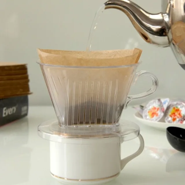 Special Offers PP Resin Coffee Filter Cup Coffee Drip Bowls Manually Follicular Filters Coffee Tea Tools