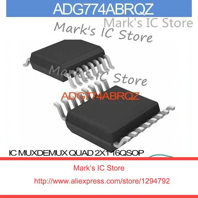 ADG774ABRQZ IC MUXDEMUX QUAD 2X1 16QSOP ADG774ABR Inc 774 ADG774A 774A ...