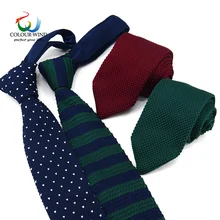 Yiyanyang модный мужской полосатый вязаный галстук, Заказные Трикотажные Узкие галстуки, галстук, тонкий тканый галстук, Прямая поставка, подарок