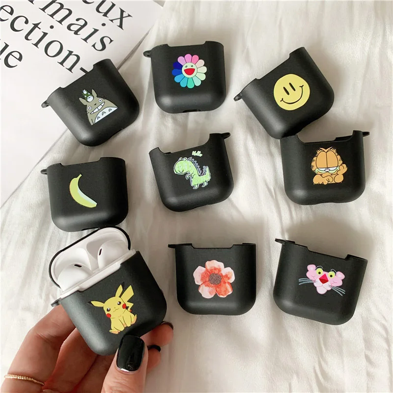 

Cartoon Flower Case For Apple airpods case Cute Wireless Bluetooth Earphone Case For Airpods Headphone TPU soft Protective Cover