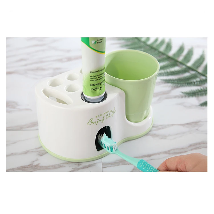 Аксессуары для ванной комнаты портативный держатель для зубной пасты и для зубной щетки дозатор для мытья чашки дозатор для зубной пасты инструменты для ванной комнаты