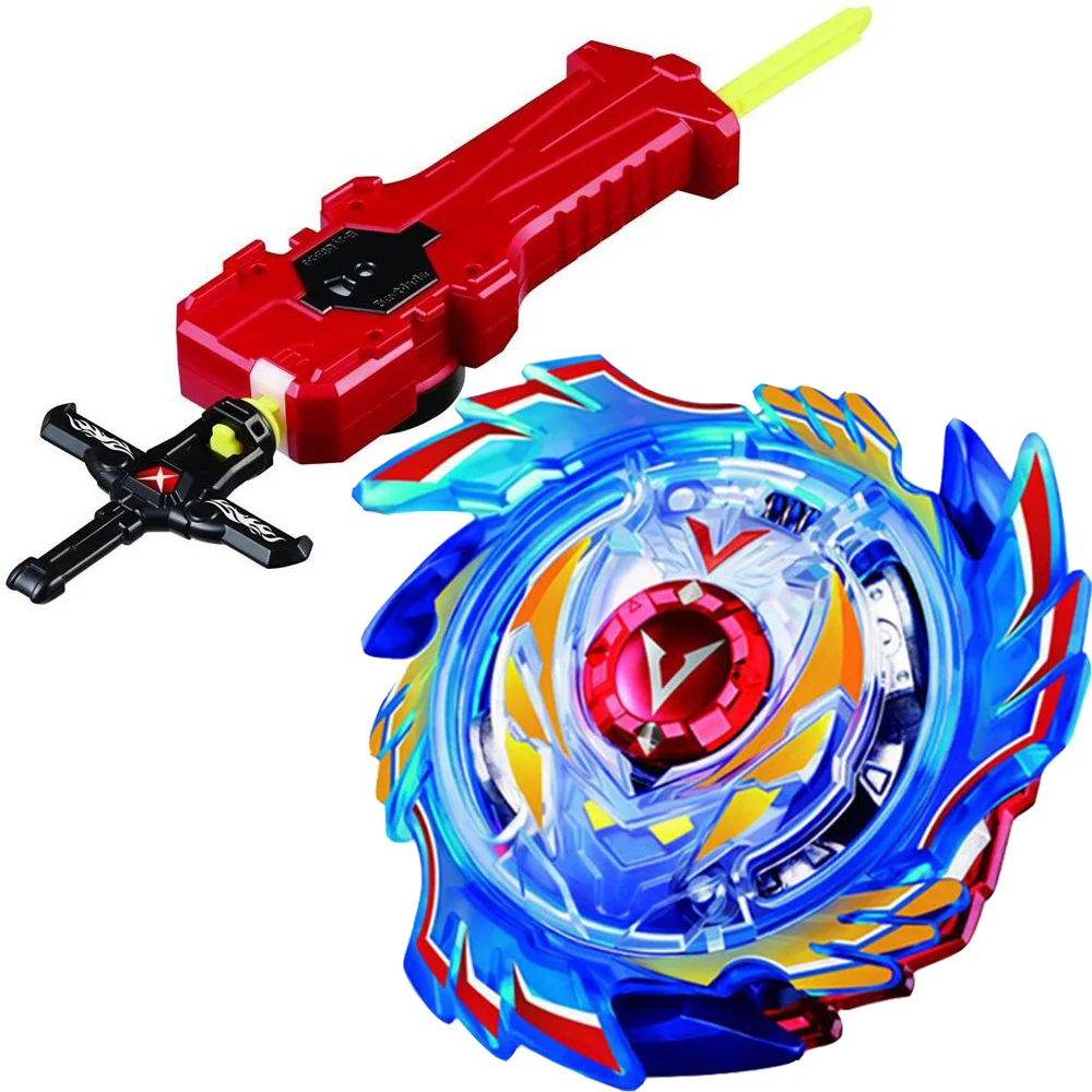 Beyblade взрыв винт Trident.8B. WD Stamina Booster B-103 меч Launcher