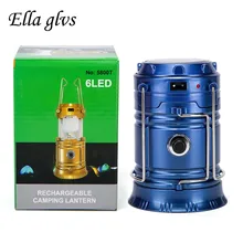 Солнечный фонарь СИД кемпинговый светильник перезаряжаемый встроенный литиевый аккумулятор ручная лампа наружный кемпинговый фонарь палаточный светильник s