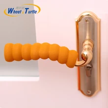 2Pcs /Lot Baby Children Kids Safety Supplies Room Doorknob Pad Cases Spiral Anti-Collision Security Door Handle Protect Cover 