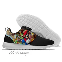 Esport игра Супер Марио дизайн легкая дышащая прогулочная беговая Обувь