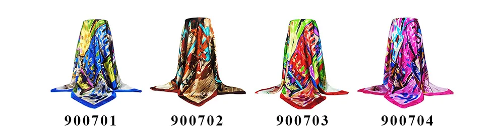 Square Silk Scarf (10)