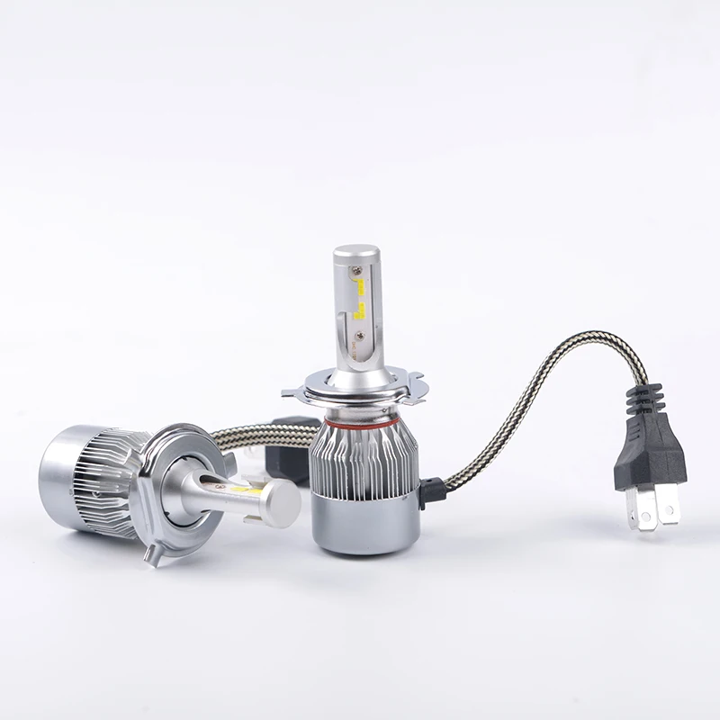 

LED Car Headlight H4 Hi-Lo Beam CSP Auto Led Headlight Bulb 72W 7600lm 6500K Headlamp for Toyota Honda Nissan BMW Mazda