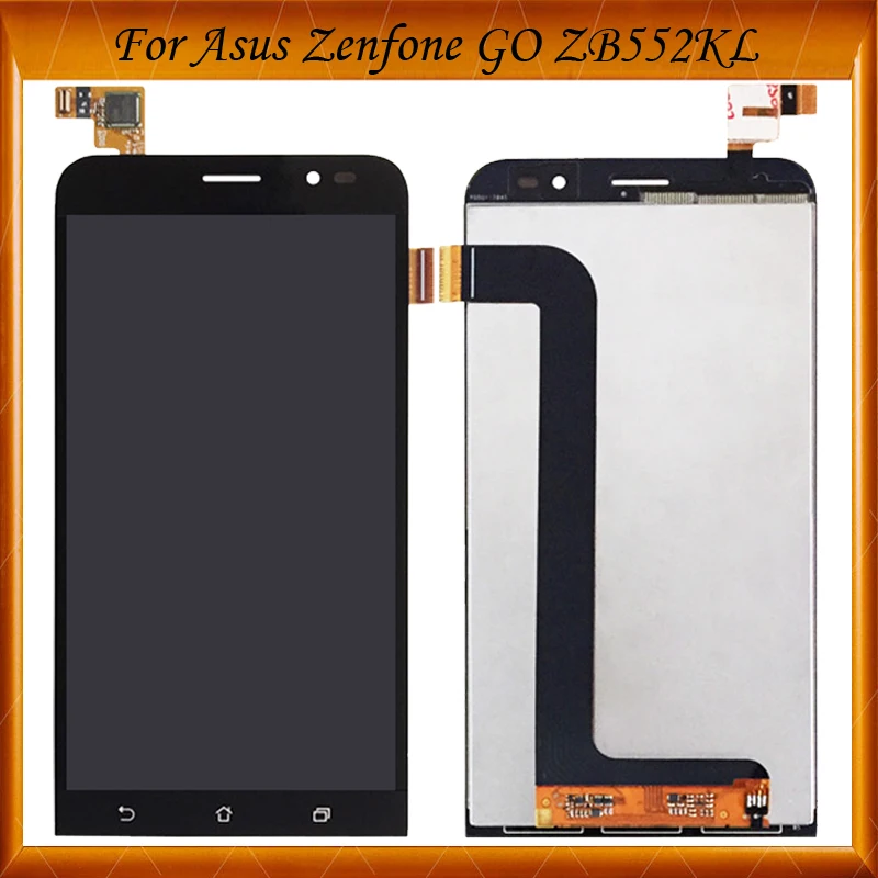100% хорошо работает для Asus Zenfone GO ZB552KL ЖК-дисплей панель сенсорный экран в сборе 5