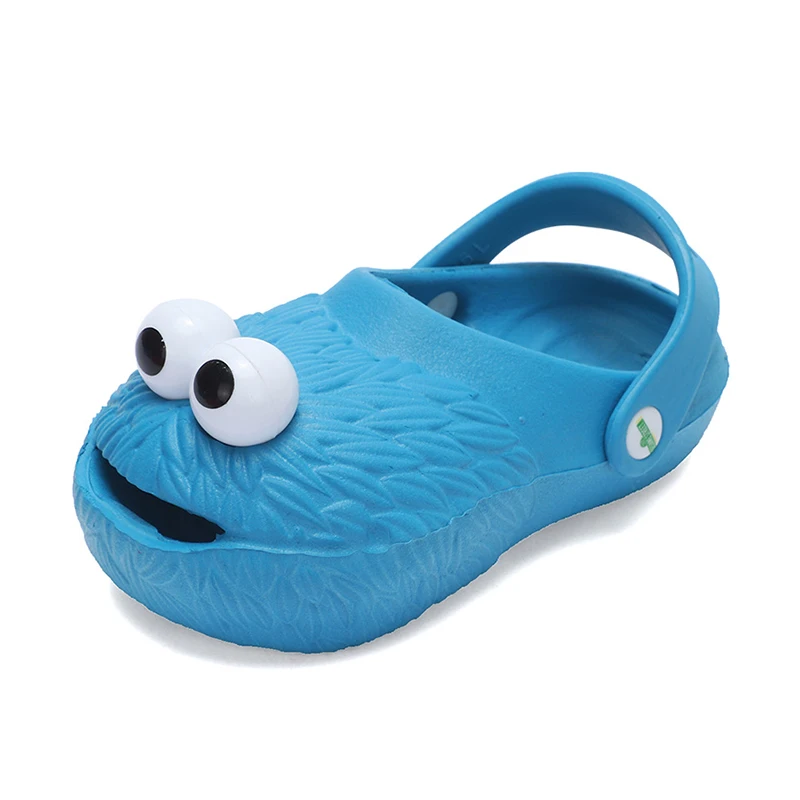 Shoes Kids Mules Clogs Summer Boys Girls Flat Sandals Cartoon Beach Croc Fit charms/Flip Flops Slippers Hollow Children Shoes