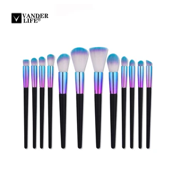 

7/12/19Pcs/lot Makeup Brushes Set Tools Make Up Cosmetics Professional Brush Hair Kit Eyeshadow Foundation Makeup Brush