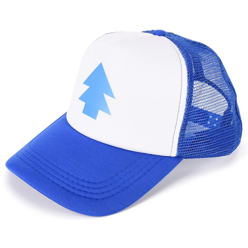 

Women Men Trucker Baseball Cap Pine Tree Dipper Gravity Fall Mesh Hat Adjustable