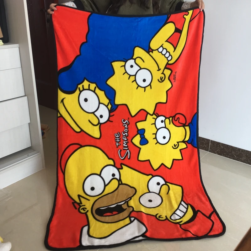 IVYYE The Simpsonss аниме, плюшевая одежда аксессуары плюшевая кукла, мягкие игрушки из мультфильма, одеяло, кровать, плед, Новинка