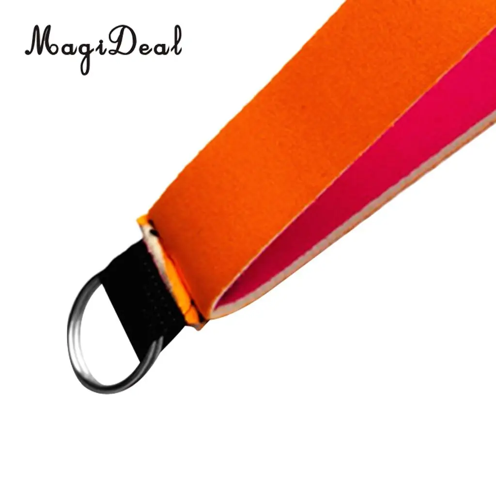 MagiDeal Neoprene Key Fob Wristlet Keychain Key Holder Keyring Hand Wrist Strap for Water Sports Beach Swimming Jogging Boating