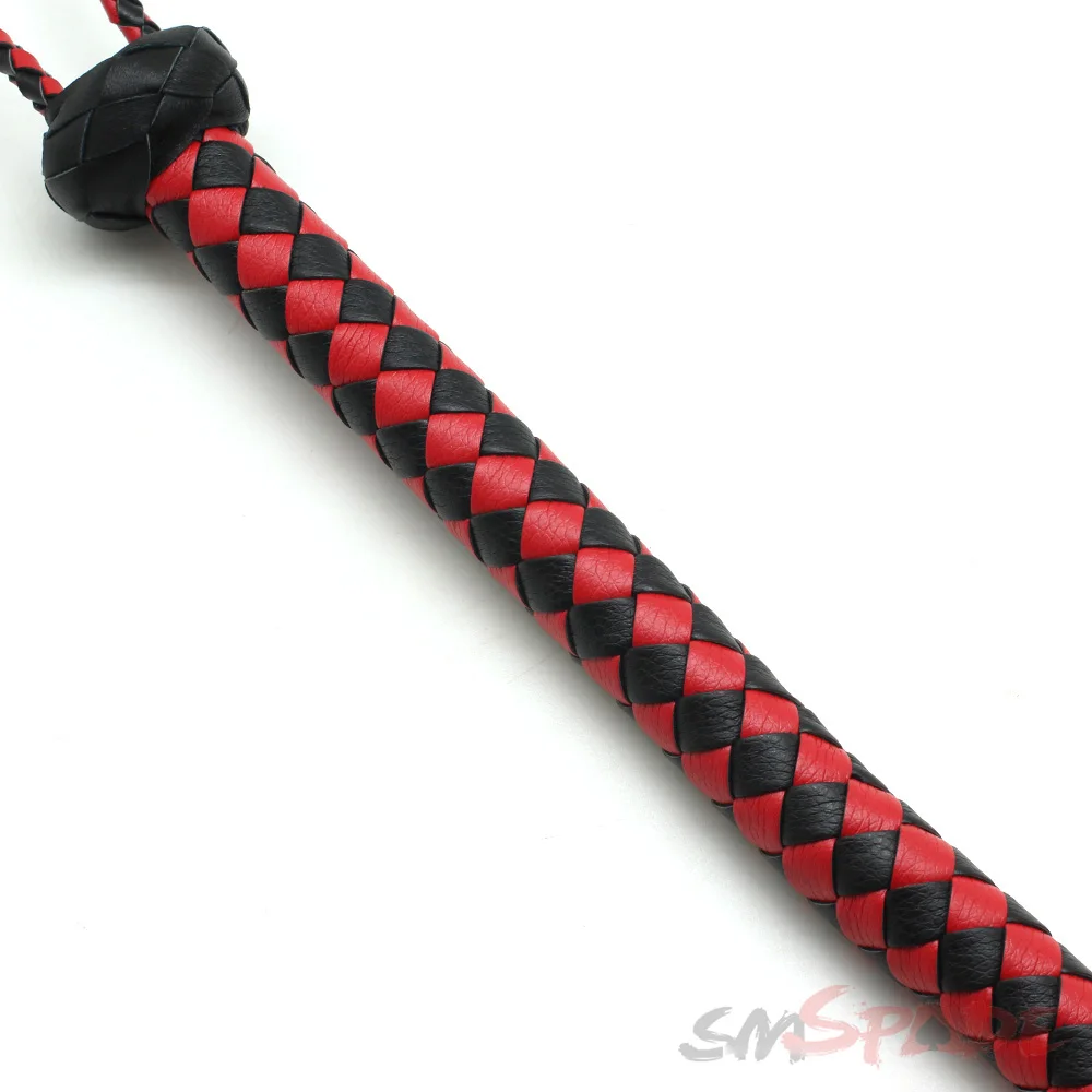 1.65 M الأسود والأحمر الاصطناعي flogger الجلود اليدوية الحصان سوط ، سباق الخيل flogger ، الشحن المجاني السوط