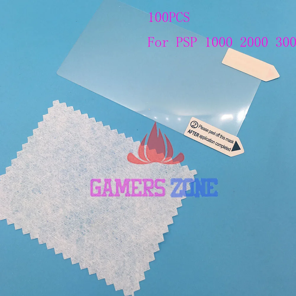 

100PCS Screen Guard Film For Sony PSP 1000 2000 3000 LCD Protector Cover Skin