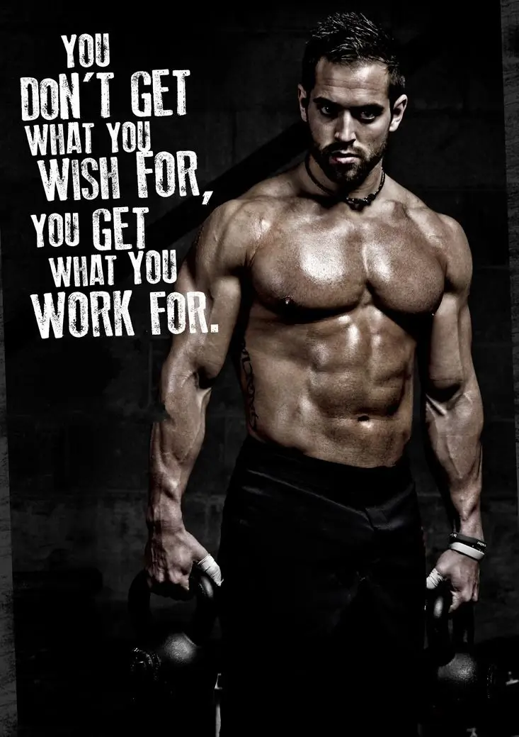 Home Decor Rich Froning Jr crossfit Champion-Silk Art Poster Wall Sicker Decoration Gift