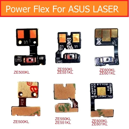 

Geunine Power button flex cable For Asus zenfone laser ze500KL ze550kl ze551kl ze600kl ze601kl lock screen&Switch on off keypad