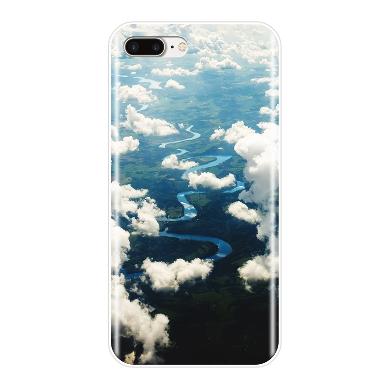 Задняя крышка из ТПУ для iPhone X XR XS MAX 8 7 6 S мягкий силиконовый чехол телефона с